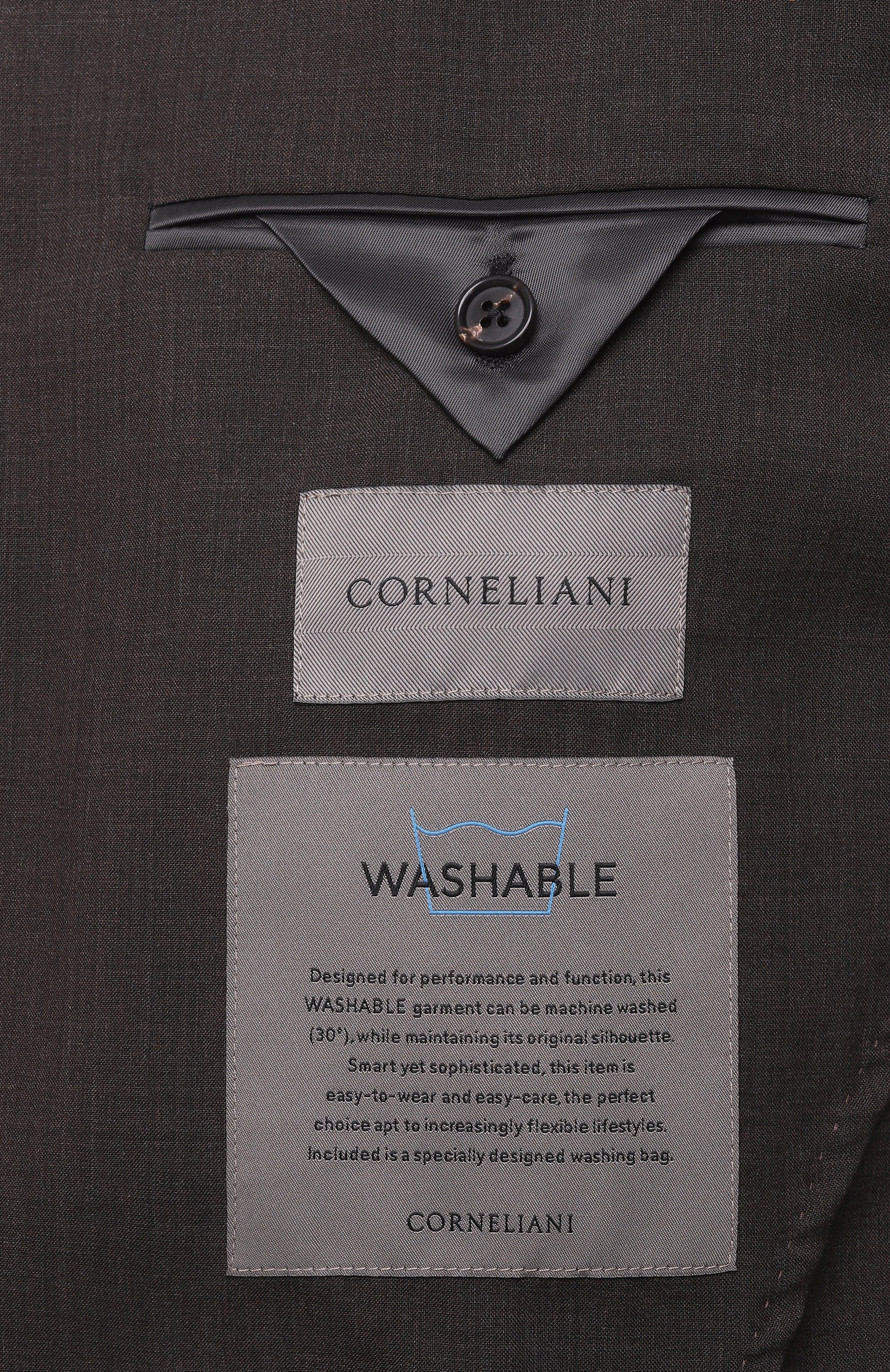 Шерстяной костюм CORNELIANI темно-коричневого цвета по цене 187500 руб., арт. 25X007-2518425_SET, фото 9 Шерстяной костюм CORNELIANI, арт. 25X007-2518425_SET, фото 9