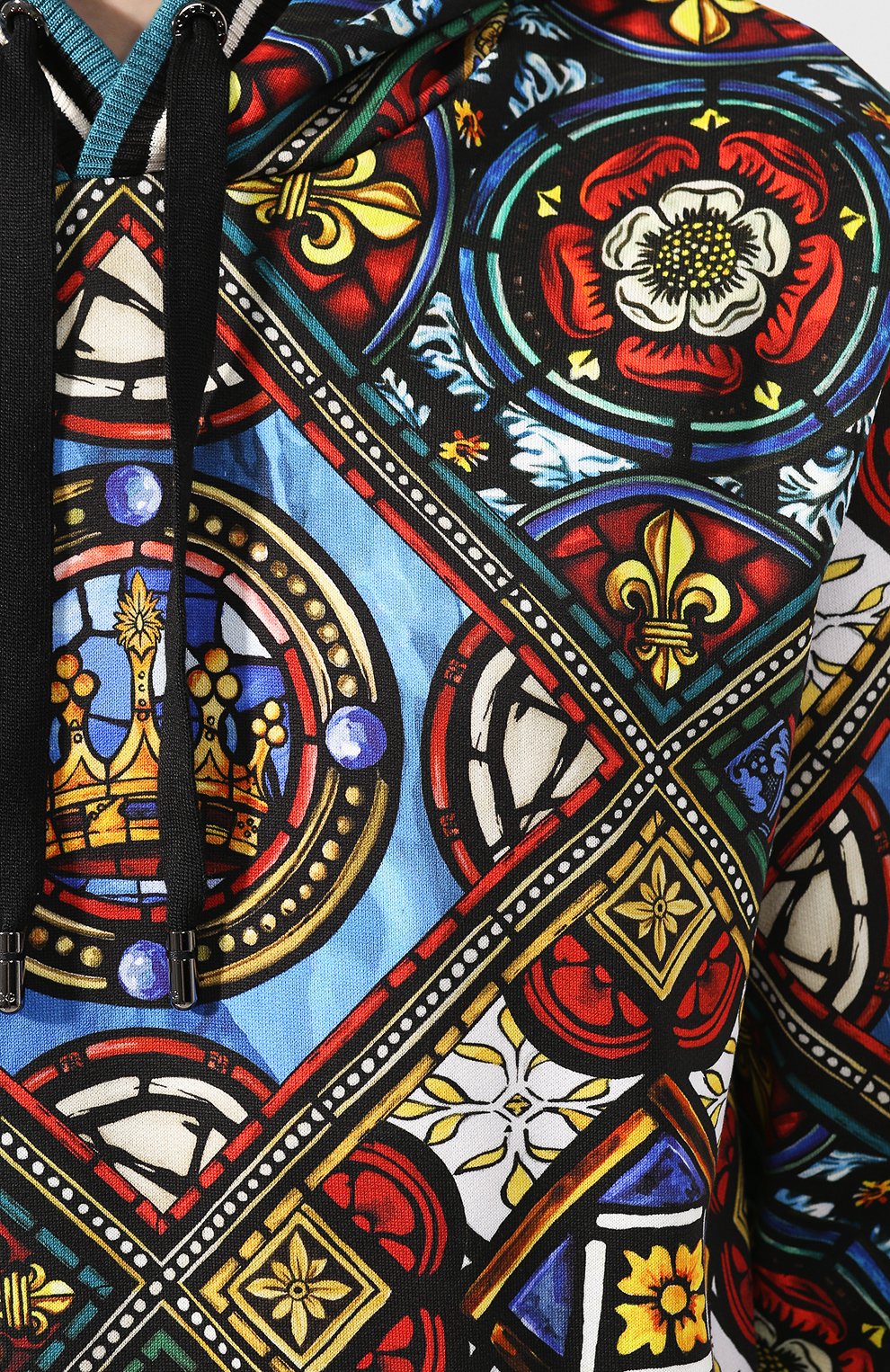 Хлопковое худи DOLCE & GABBANA, арт. G9QW1T/FS7H0, фото 5