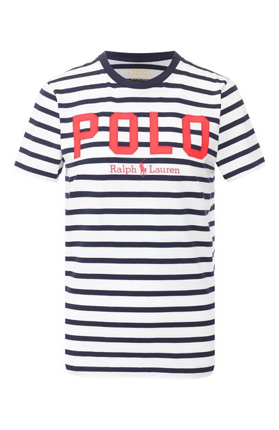 Женская хлопковая футболка POLO RALPH LAUREN, арт. 211782939