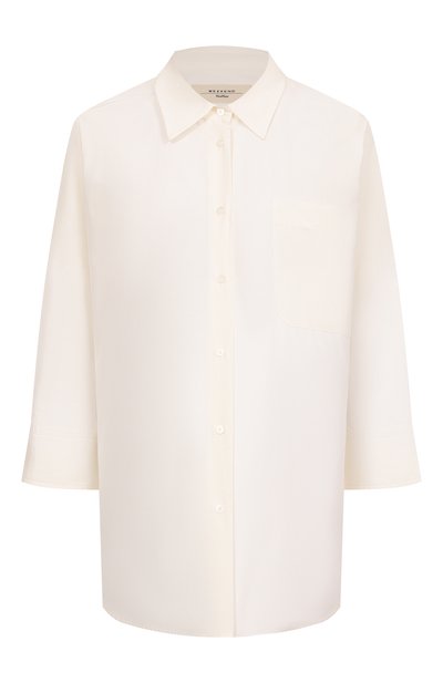 Женская хлопковая рубашка WEEKEND MAX MARA, арт. ZAV0RRA