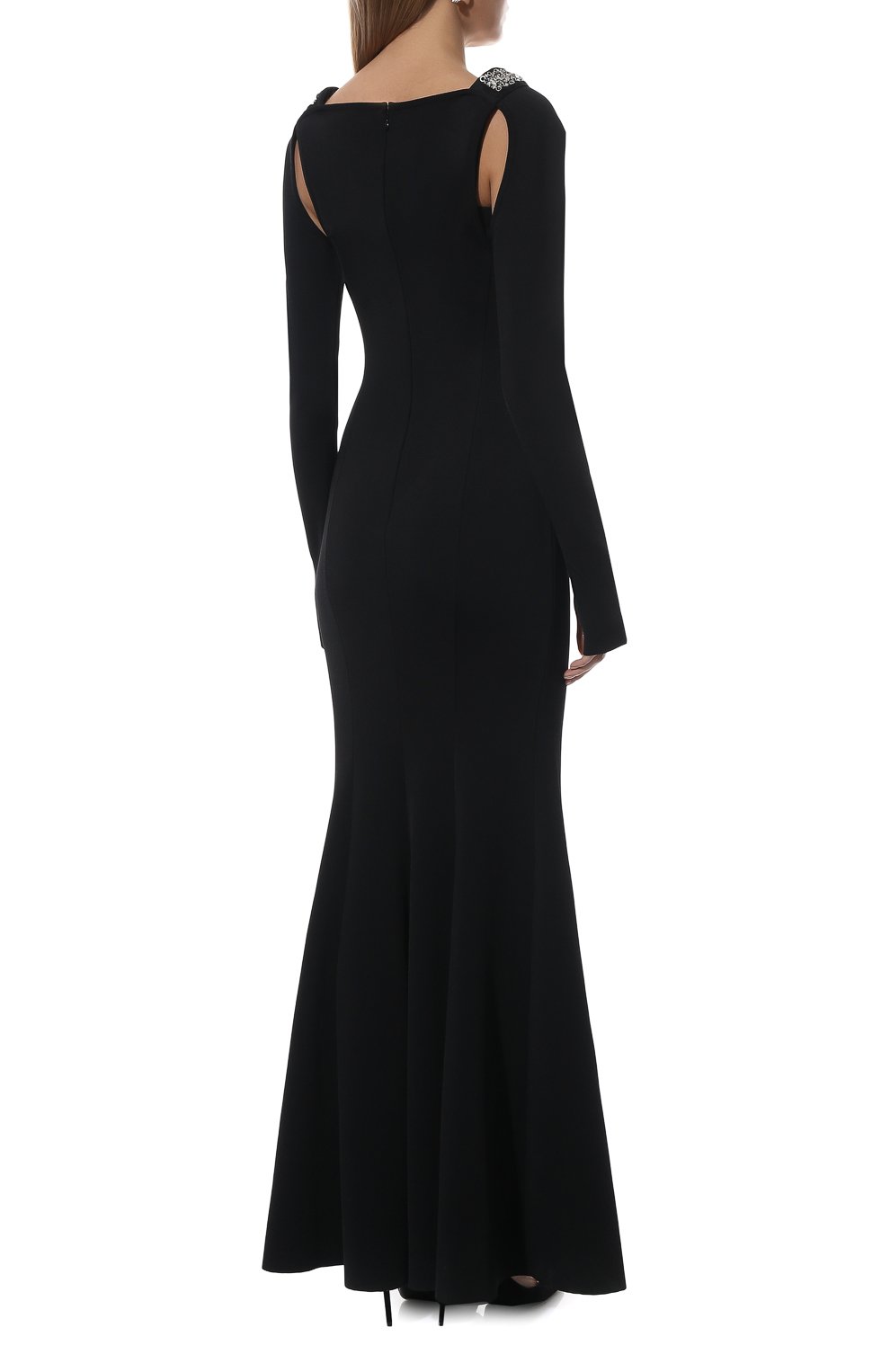 Платье из вискозы GIVENCHY, арт. BW21AH4ZBS, фото 4
