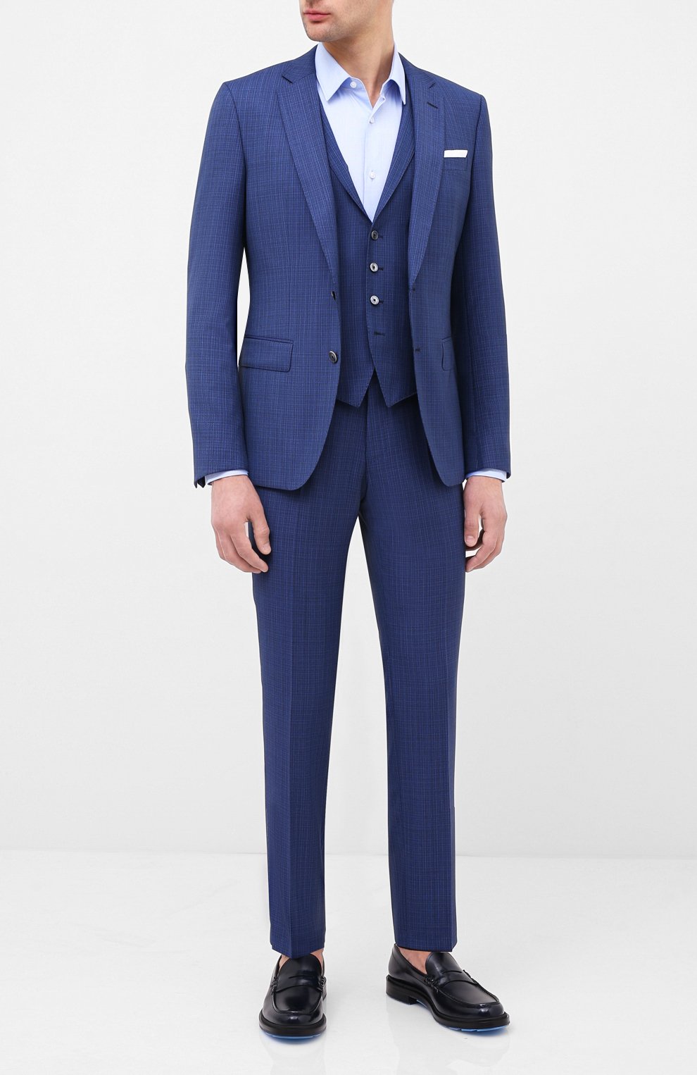 Шерстяной костюм-тройка BOSS, арт. 50432974, фото 1