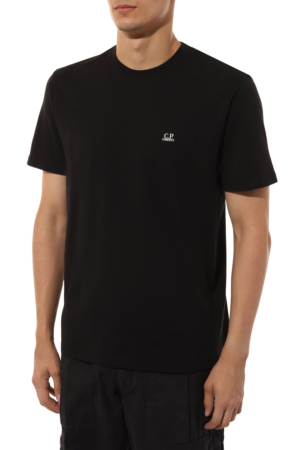 Хлопковая футболка C.P. COMPANY, арт. 17CMTS030A005100W, фото 3