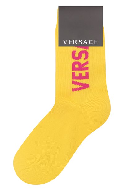 Женские хлопковые носки VERSACE, арт. ICZD002/IK0104