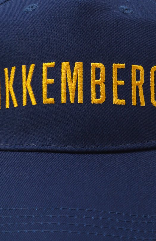 Хлопковая бейсболка Dirk Bikkembergs BKCP01099T Синий  BKCP01099T Фото 4