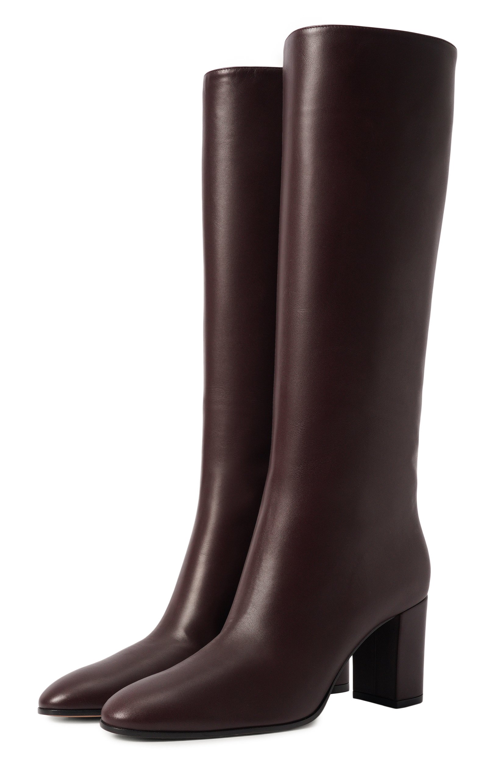 Кожаные сапоги dana 70 GIANVITO ROSSI, арт. G80003.70RIC.VGIB0UR, фото 1