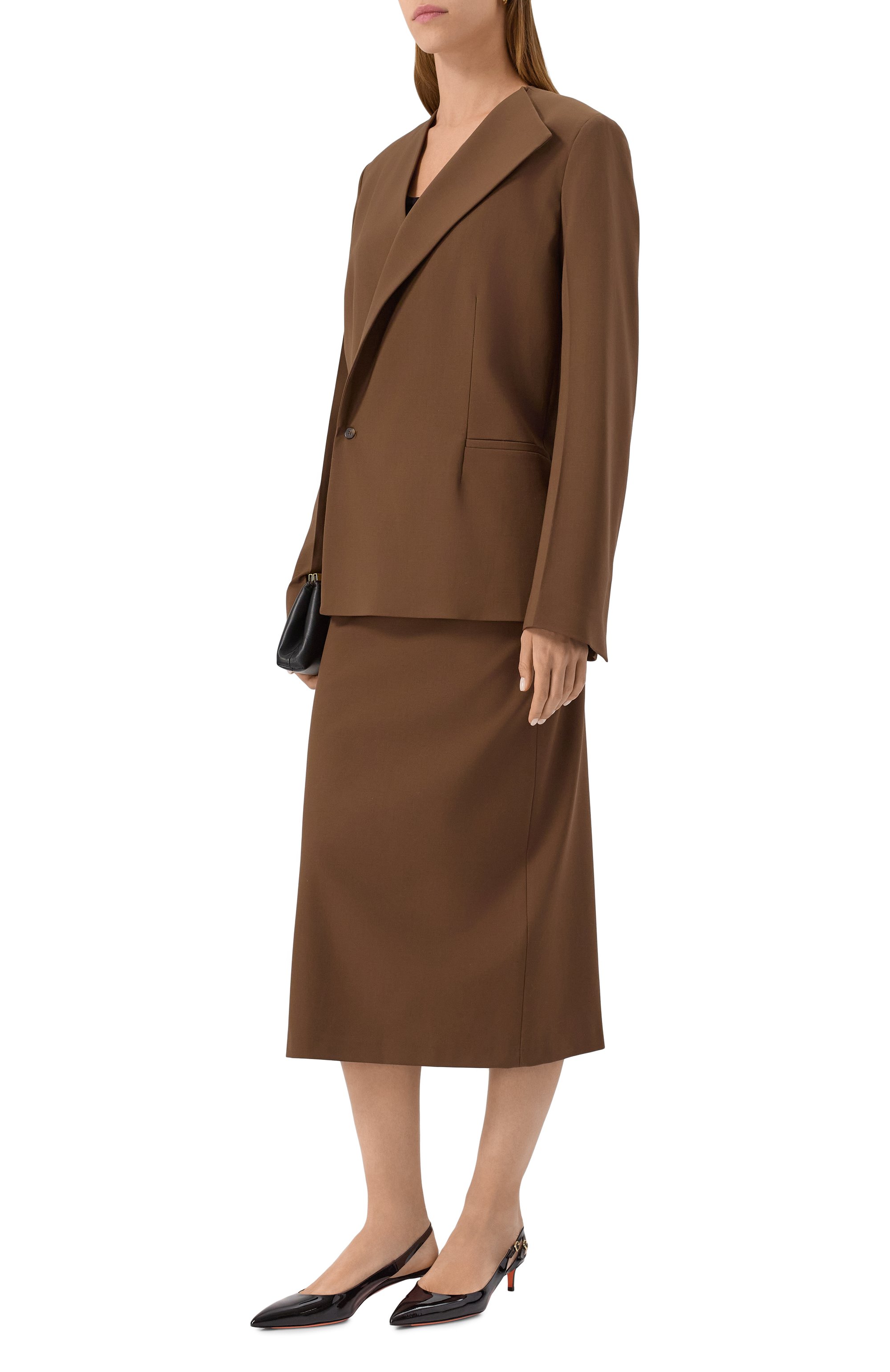 Шерстяная юбка LOULOU DE SAISON, арт. SAM0S, фото 2