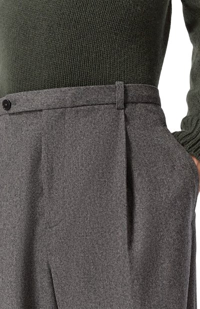 Шерстяные брюки JIL SANDER, арт. J22KA0372/J40333, фото 5