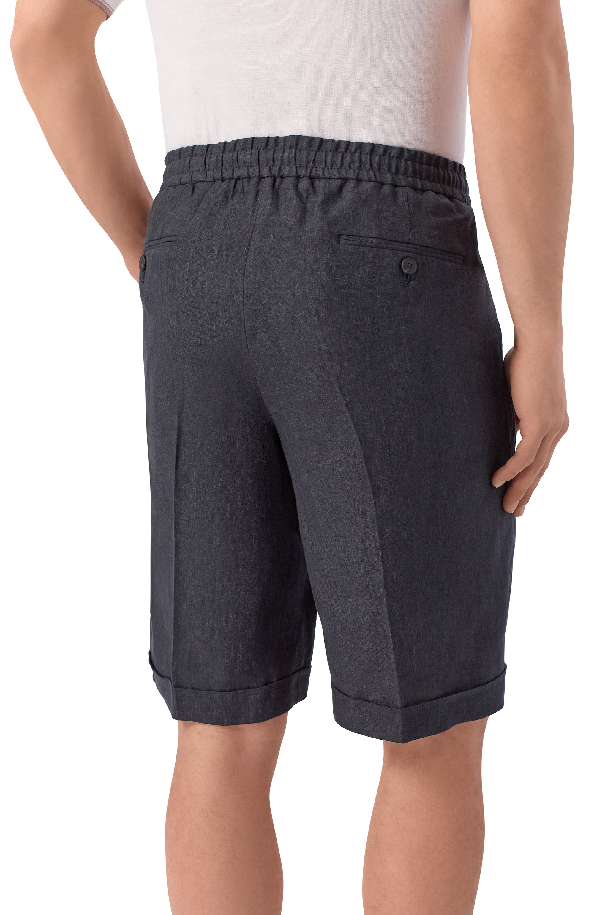 Льняные шорты GRAN SASSO, арт. 76112/57817, фото 4