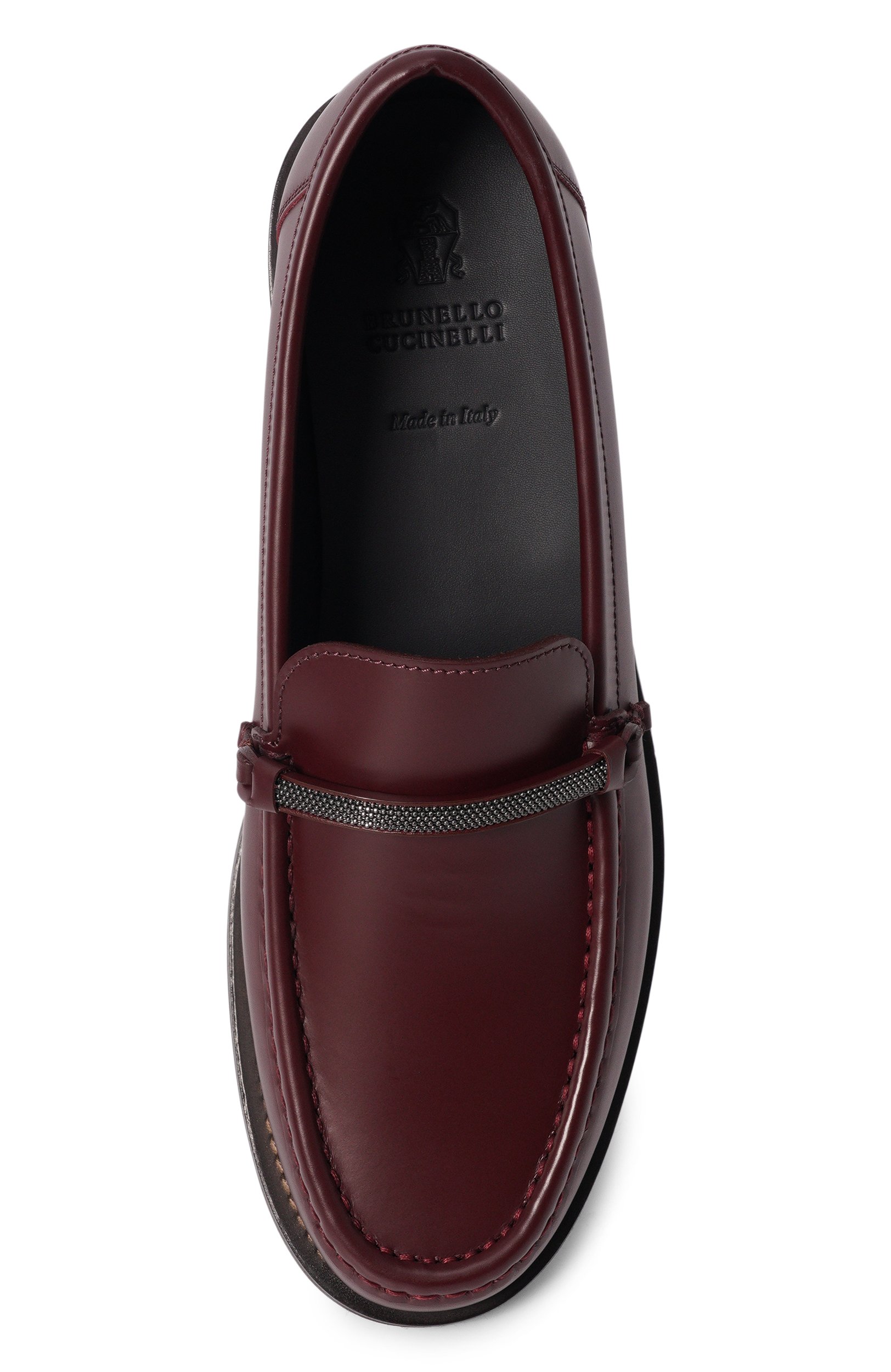 Кожаные пенни-лоферы BRUNELLO CUCINELLI, арт. MZMGG3314P, фото 6