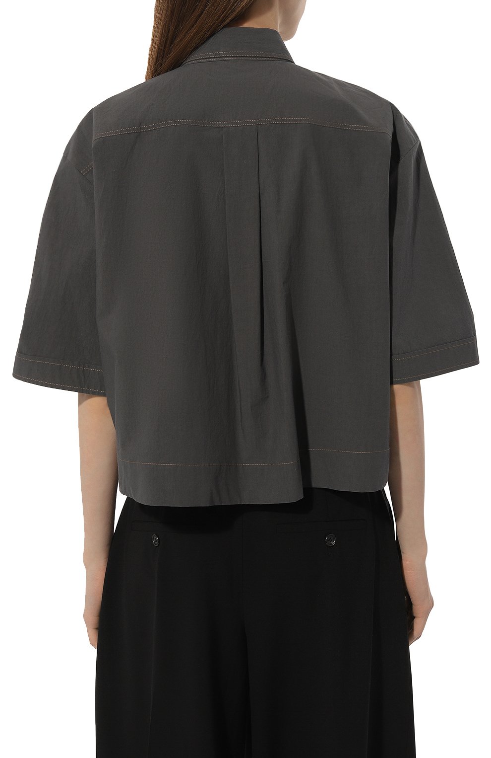 Джинсовая рубашка BRUNELLO CUCINELLI, арт. ML949B1348, фото 4