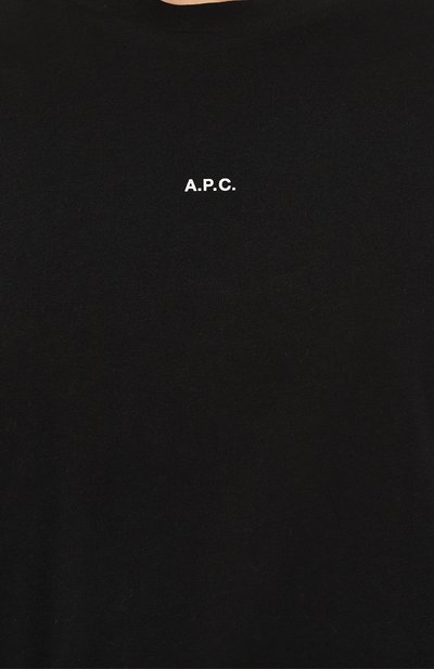 Хлопковая футболка A.P.C., арт. C0EI0F26937LZZ, фото 5