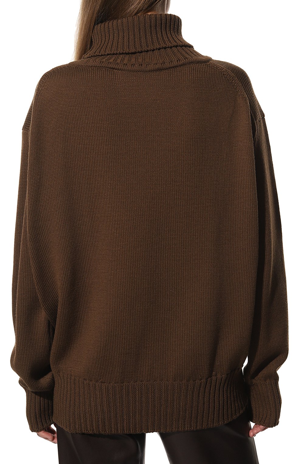 Шерстяной свитер с меховой отделкой COLOR TEMPERATURE, арт. М-10/511, фото 4