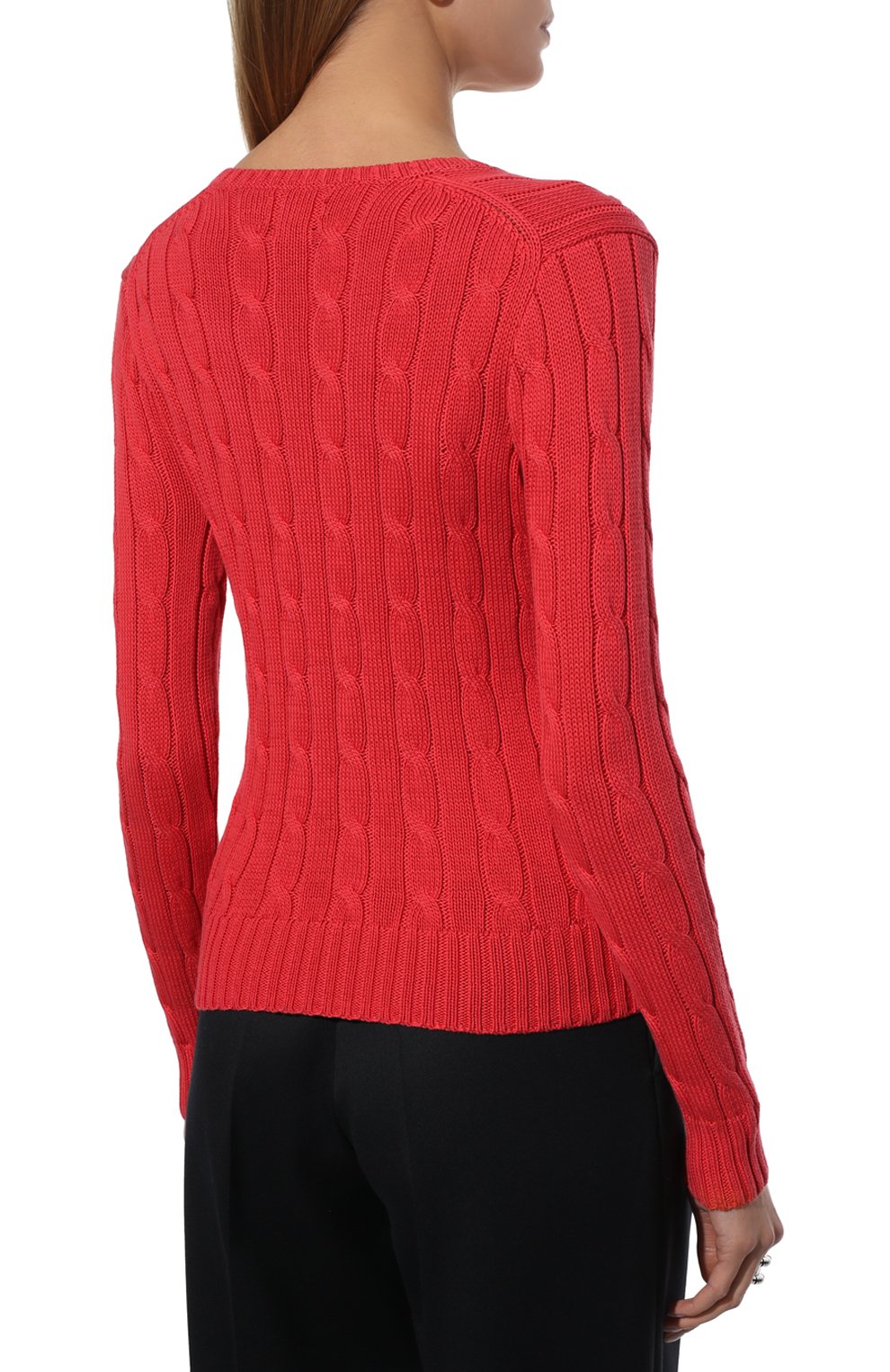 Хлопковый пуловер POLO RALPH LAUREN, арт. 211580008, фото 4