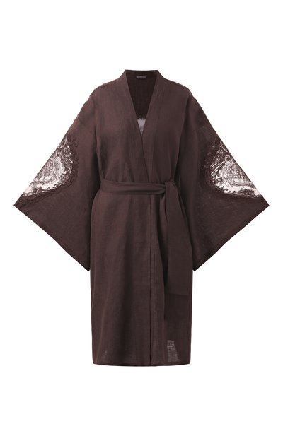 Женский кимоно изо льна и вискозы MAURIZIO, арт. W07010679