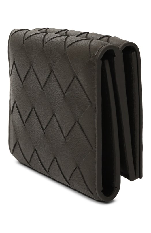 Кожаное портмоне Bottega Veneta 609285/V48C2 Серый  609285/V48C2 Фото 2