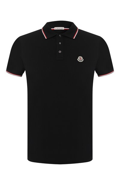 Хлопковое поло MONCLER, арт. E1-091-83456-00-84556, фото 1