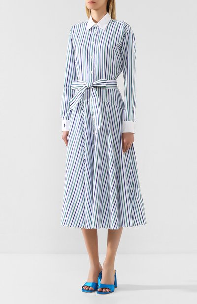 Хлопковое платье POLO RALPH LAUREN, арт. 211781123, фото 3
