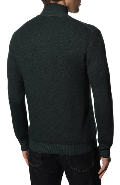 Шерстяной джемпер GRAN SASSO темно-зеленого цвета по цене 29500 руб., арт. 57164/22748, фото 4 Шерстяной джемпер GRAN SASSO, арт. 57164/22748, фото 4