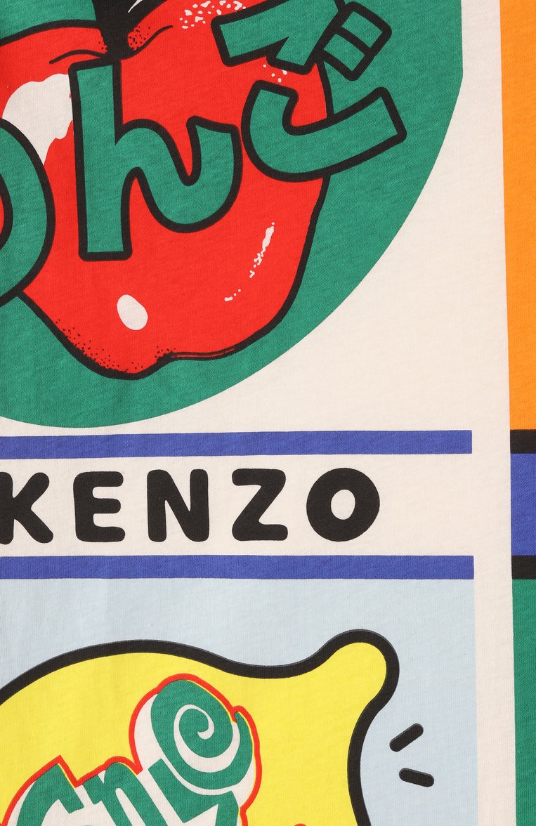 Хлопковая футболка KENZO, арт. K61068, фото 1