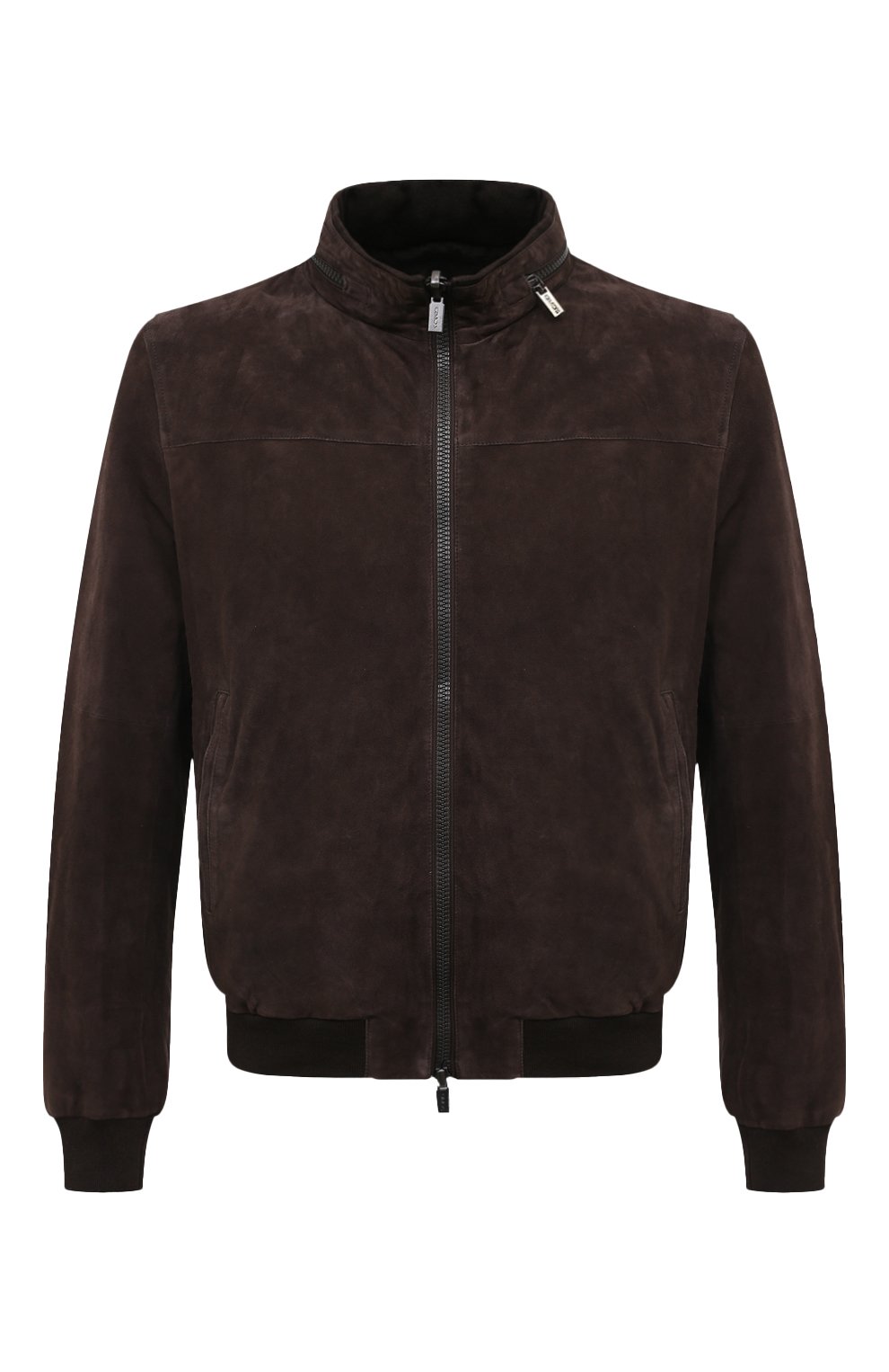 Двусторонний бомбер GIMO'S темно-коричневого цвета по цене 108000 руб., арт. 4S20.1.010.89R, фото 1 Двусторонний бомбер GIMO'S, арт. 4S20.1.010.89R, фото 1