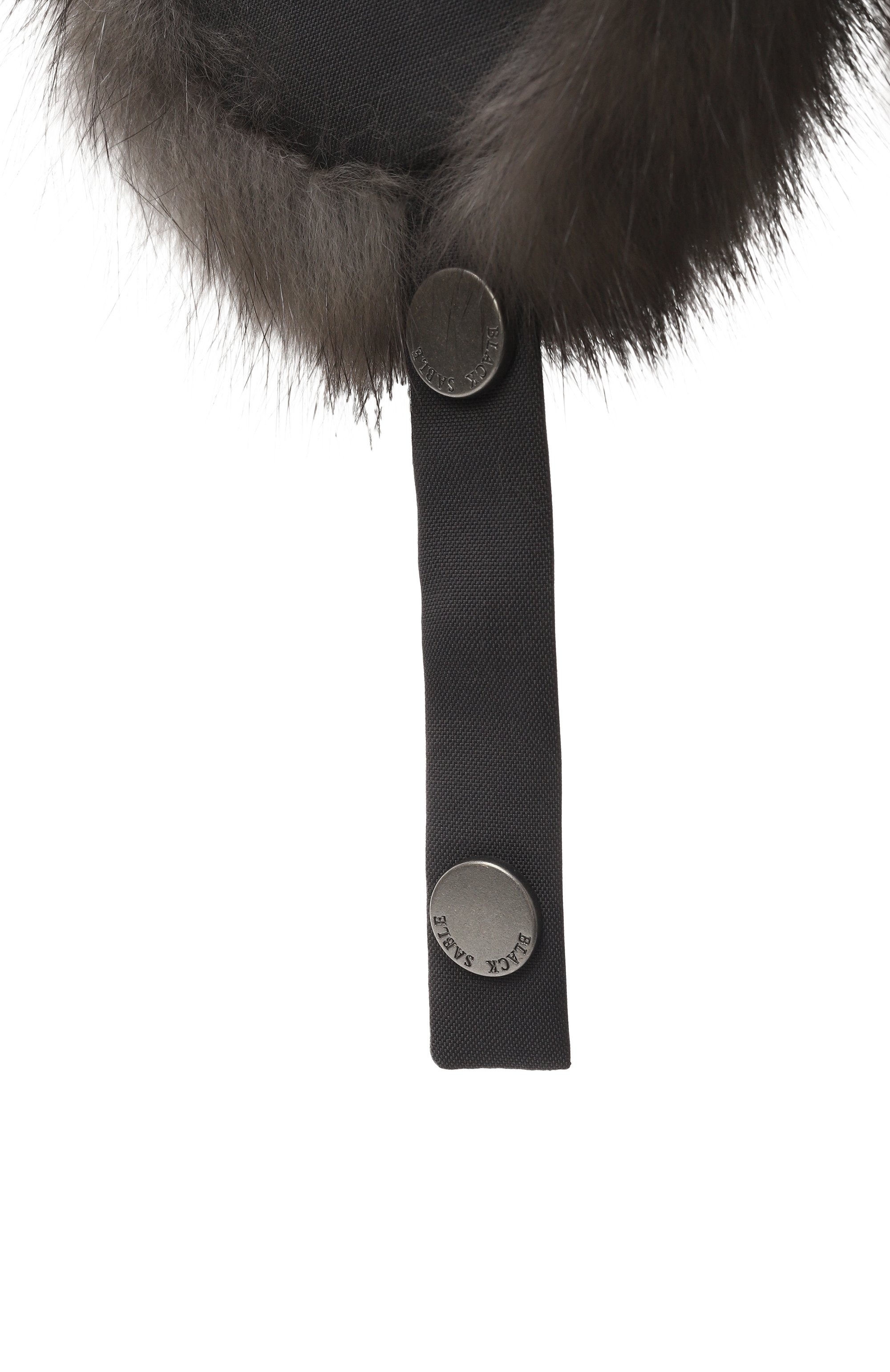 Шапка-ушанка antistorm с мехом соболя BLACK SABLE, арт. BS-MНASP-EB, фото 3