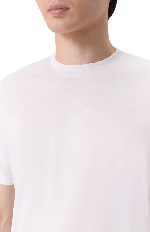 Хлопковая футболка MVST M26.CSM.K422/C0T0NE NE.80/2 Белый  M26.CSM.K422/C0T0NE NE.80/2 Фото 5