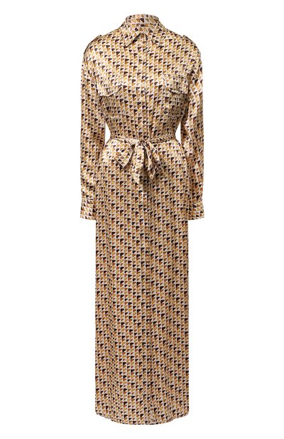 Женское атласное платье KITON, арт. D47H321K0978C_D47T321K0978C_D47Z321K0978C