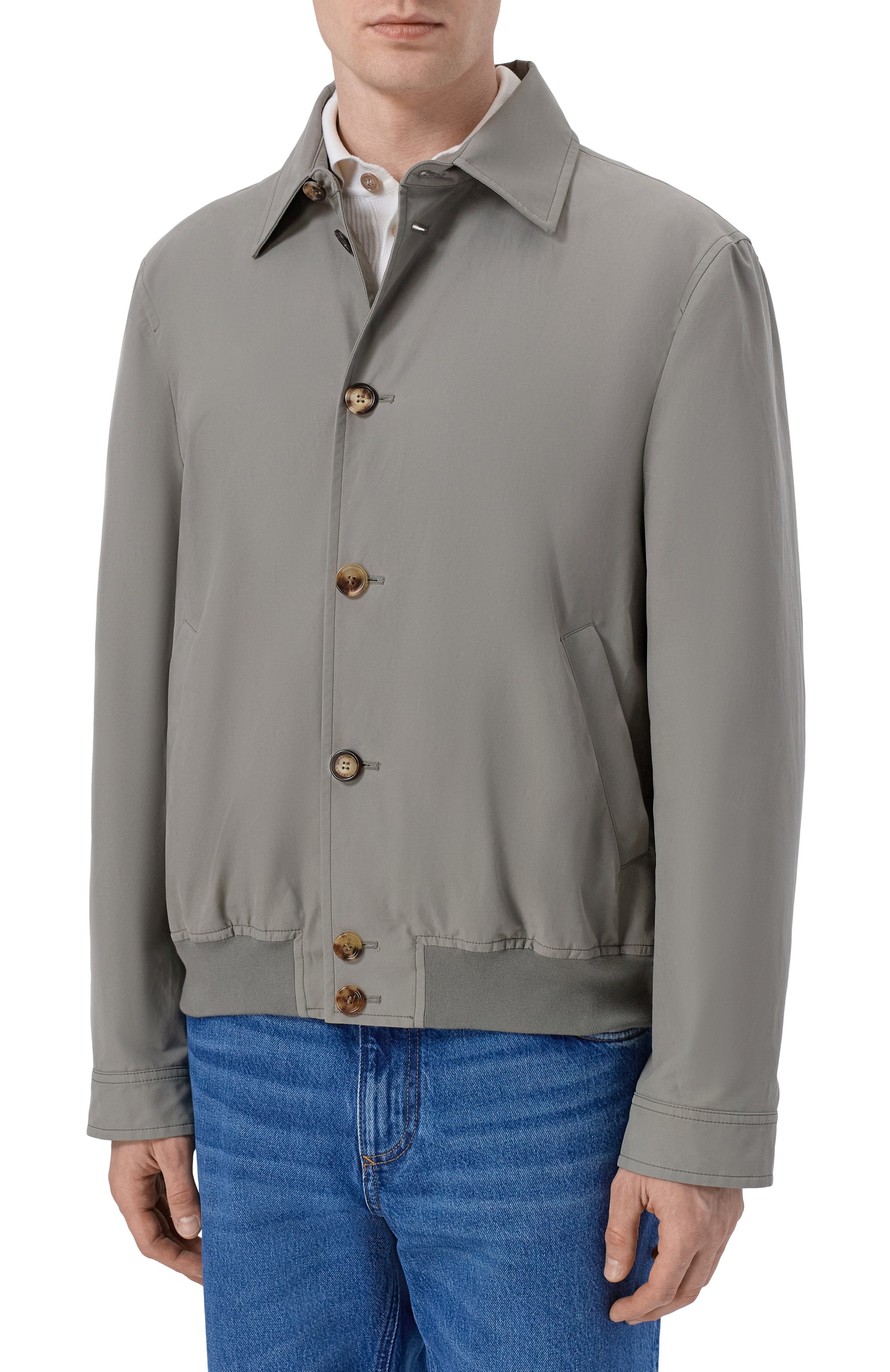 Хлопковый бомбер BRUNELLO CUCINELLI, арт. MY4196407, фото 3