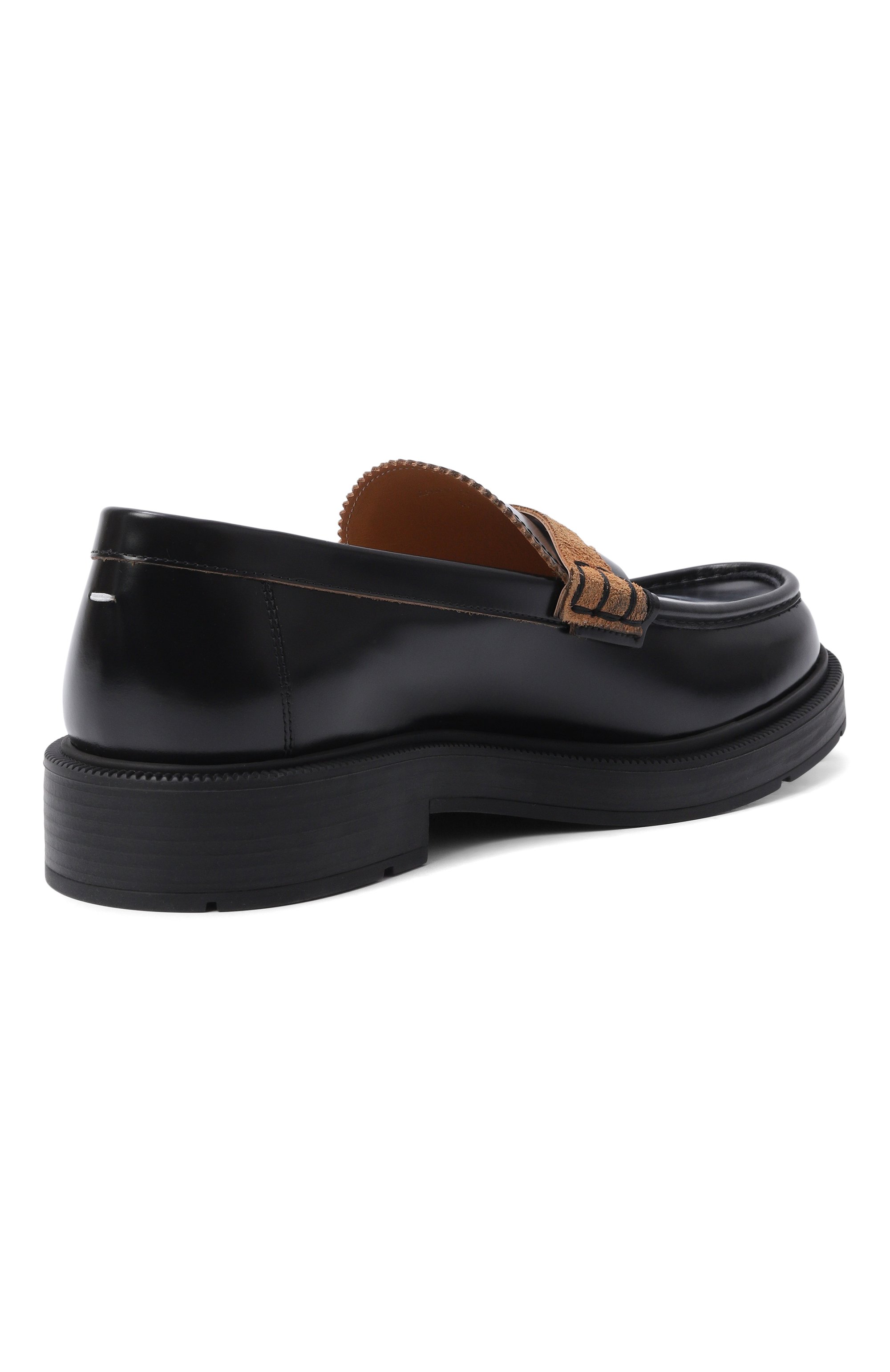 Кожаные пенни-лоферы décortiqué MAISON MARGIELA, арт. S57WR0150/P7554, фото 4