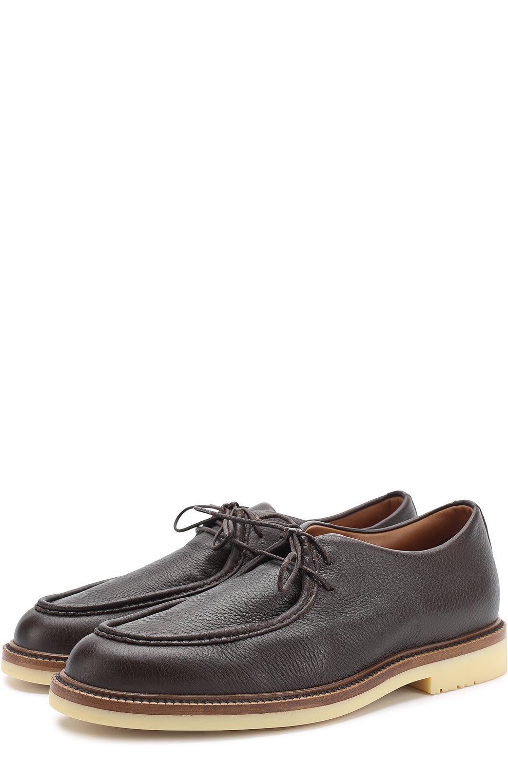 Кожаные ботинки dover walk на шнуровке LORO PIANA, арт. FAG3583, фото 1