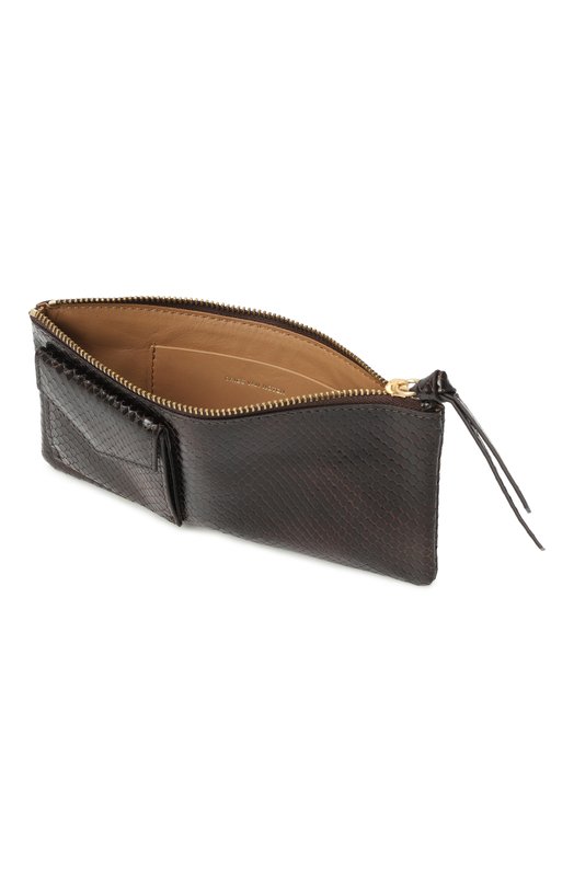 Кожаный кошелек Dries Van Noten 012112-350-704 Коричневый  012112-350-704 Фото 3