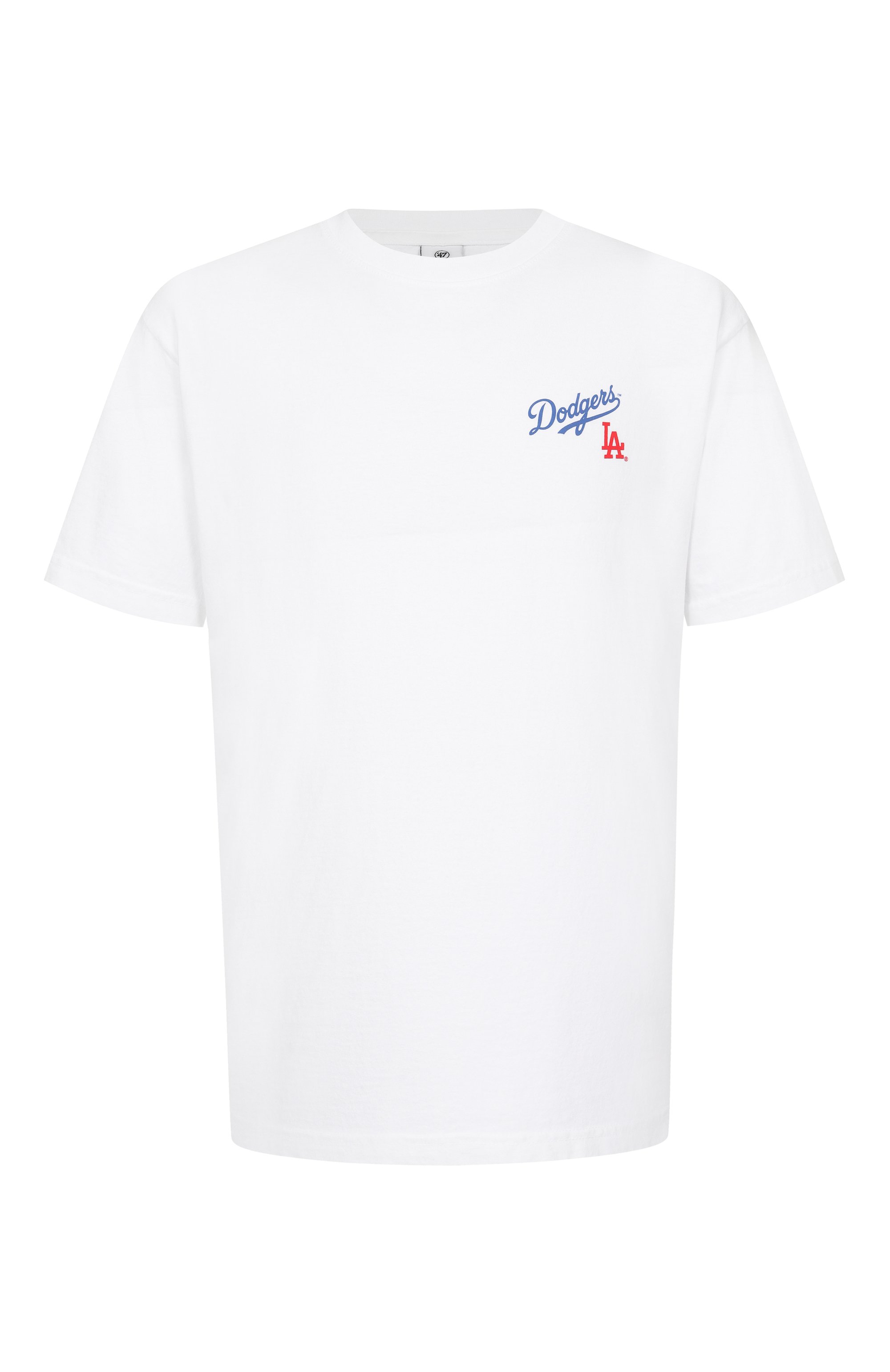 Хлопковая футболка sporty & rich x la dodgers SPORTY AND RICH, арт. T0043627666WH01, фото 1