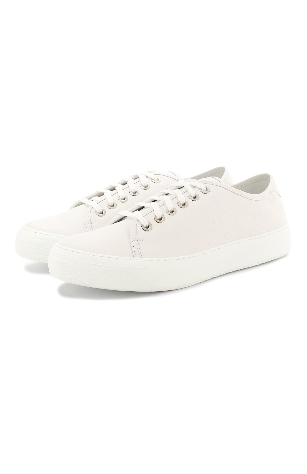 Кожаные кеды JIMMY CHOO, арт. AIDEN/EJL, фото 1