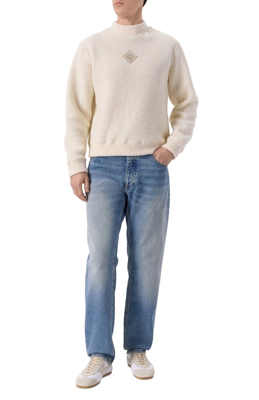 Свитер Casablanca M-AW25-JTP-438-01 Кремовый  M-AW25-JTP-438-01 Фото 2