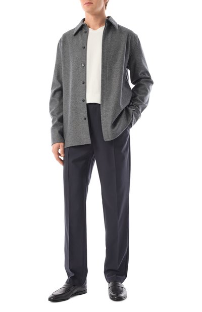 Шерстяные брюки VALENTINO, арт. 6V3RB52225S, фото 2