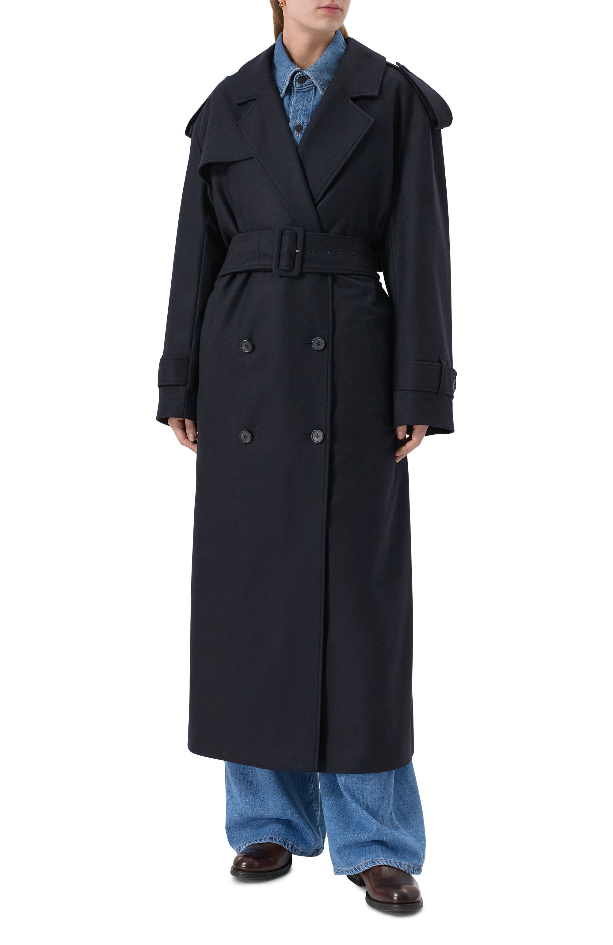 Шерстяной тренч BATS, арт. BCT_020, фото 3