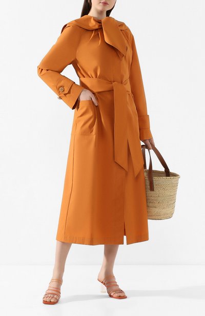 Хлопковый плащ LANVIN, арт. RW-C0105U-4336-P20, фото 2