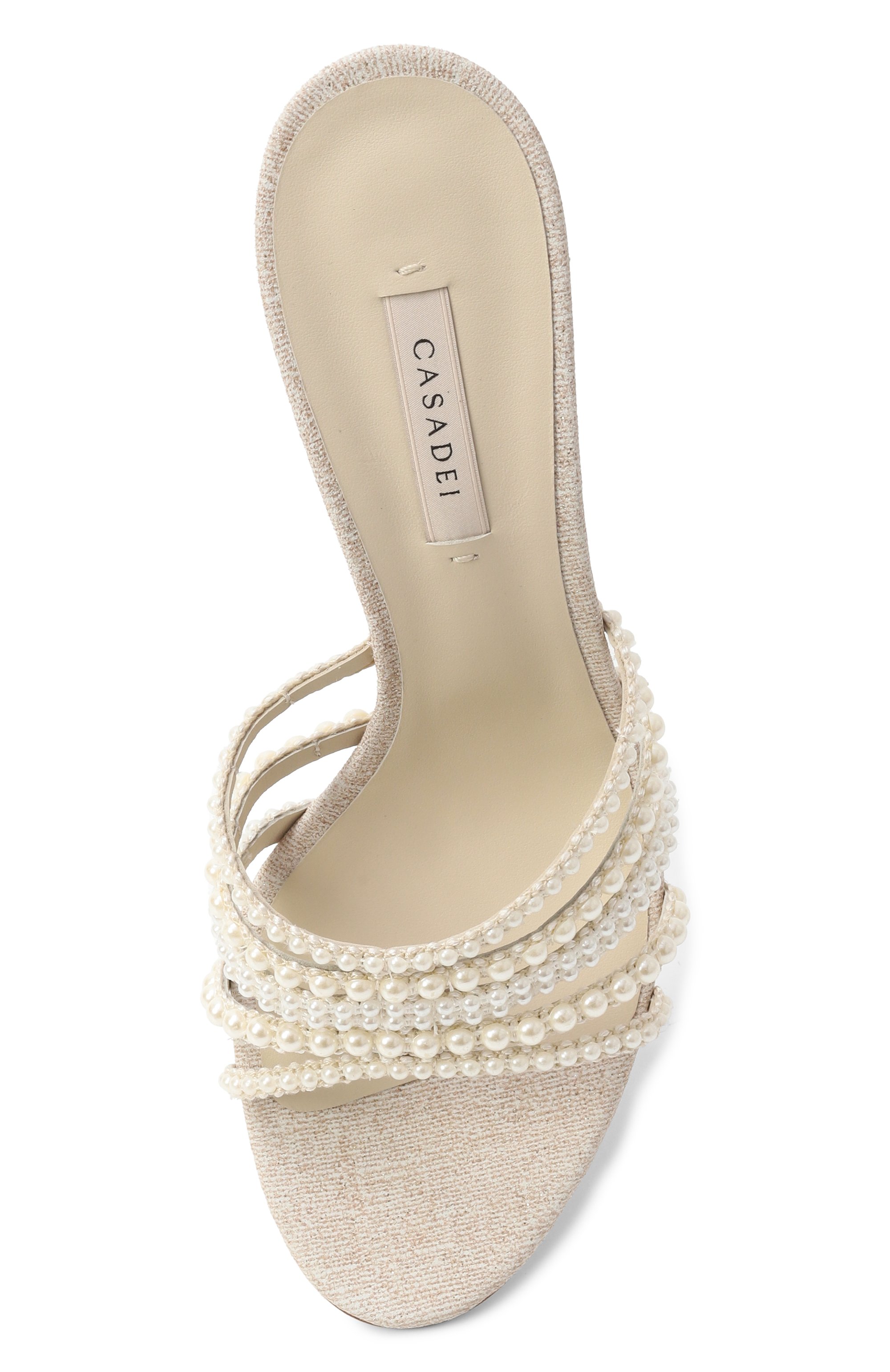 Мюли pearlsway blade 80 CASADEI, арт. 1M476J080M/C2784, фото 6