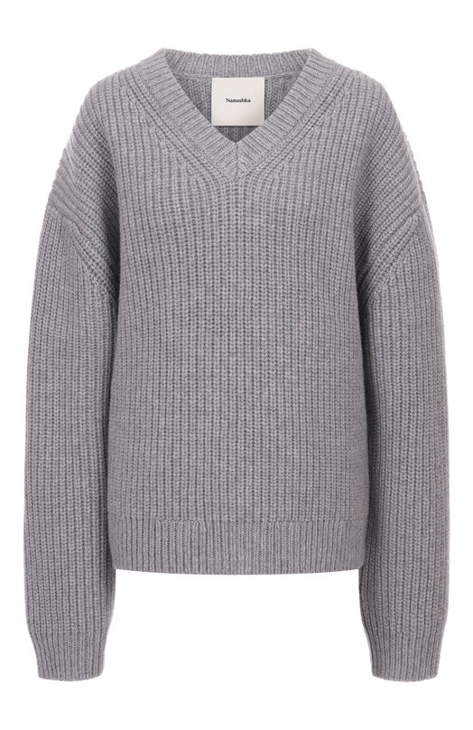 Свитер из шерсти и кашемира Nanushka M0RCAR Серый M0RCAR