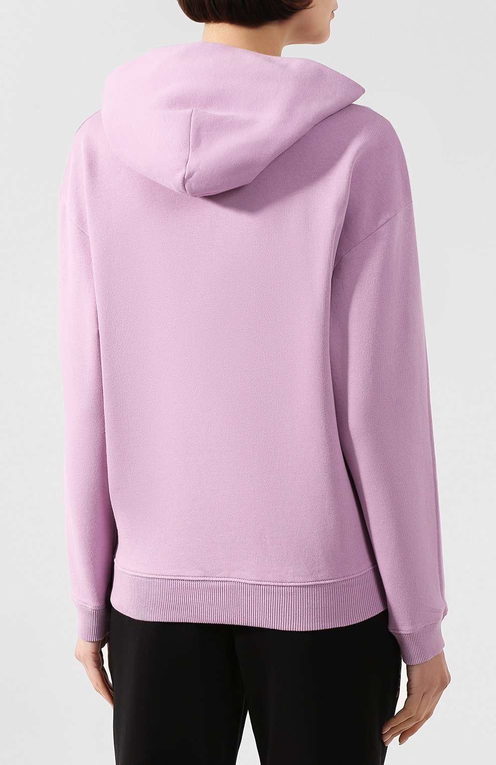 Хлопковое худи GIVENCHY сиреневого цвета по цене 56150 руб., арт. BW70643Z0Y, фото 4 Хлопковое худи GIVENCHY, арт. BW70643Z0Y, фото 4
