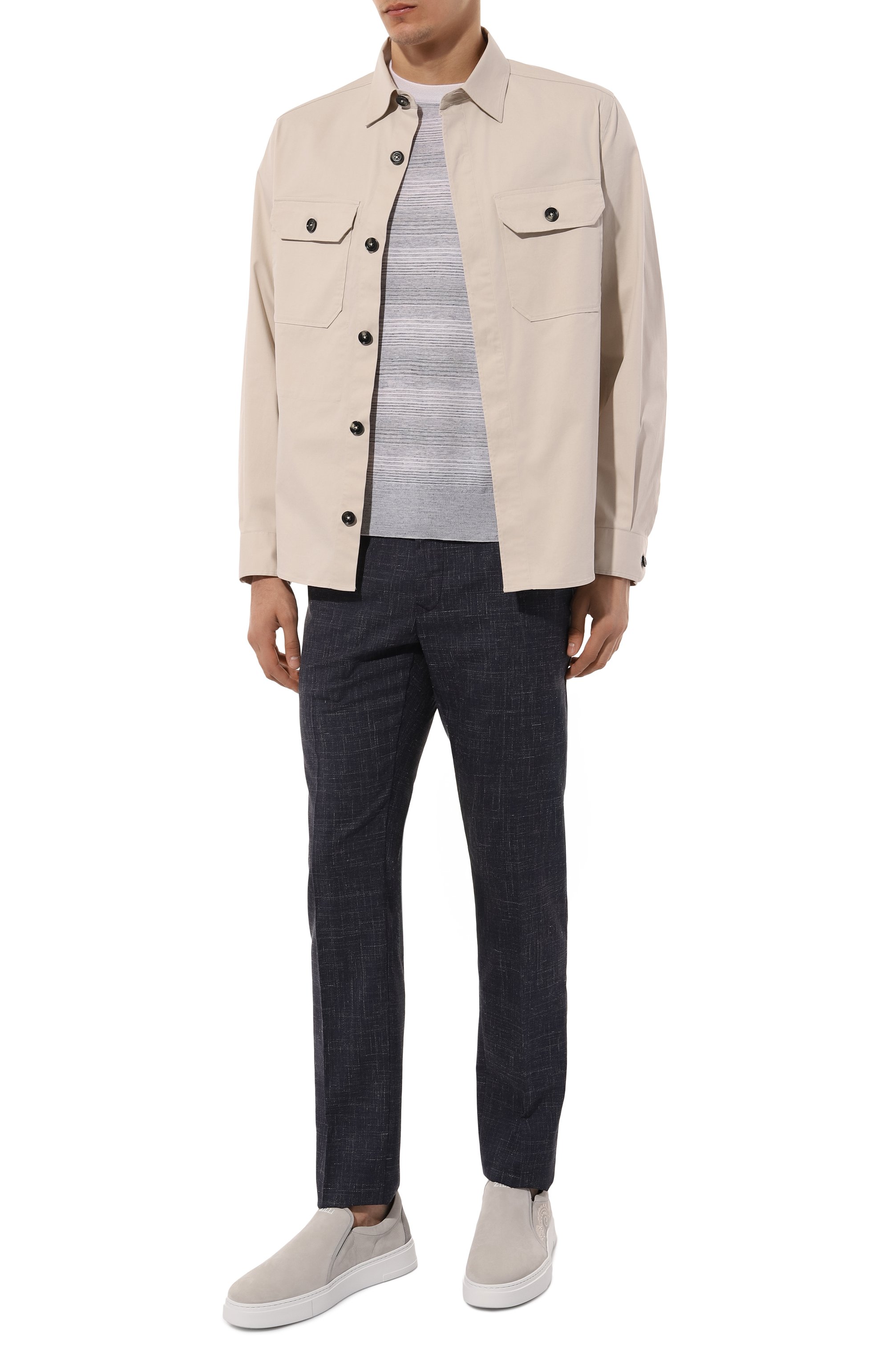 Замшевые слипоны ZILLI, арт. H0095AM1003VHH001, фото 2