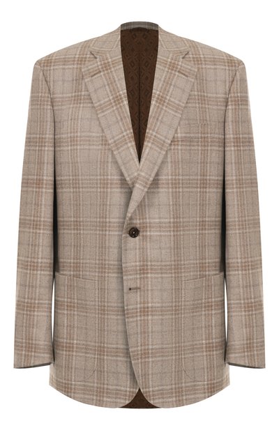 Мужской пиджак из шерсти и шелка STEFANO RICCI, арт. S1RF4322T0/LP77HA