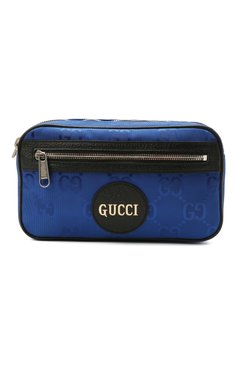 Мужская поясная сумка off the grid GUCCI синего цвета, арт. 631341/H9HBN | Фото 1 (Случай: Повседне�вный; Региональные ограничения белый список (Axapta Mercury): RU; Материал сплава: Проставлено; Ремень/цепочка: На ремешке; Материал: Текстиль; Драгоценные камни: Проставлено; Размер: small)