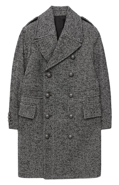 Двубортное пальто BALMAIN, арт. 6N2620/NF220/4-10, фото 1
