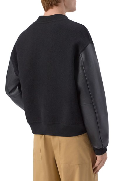 Комбинированный бомбер JIL SANDER, арт. J61SW0039/J40020, фото 4