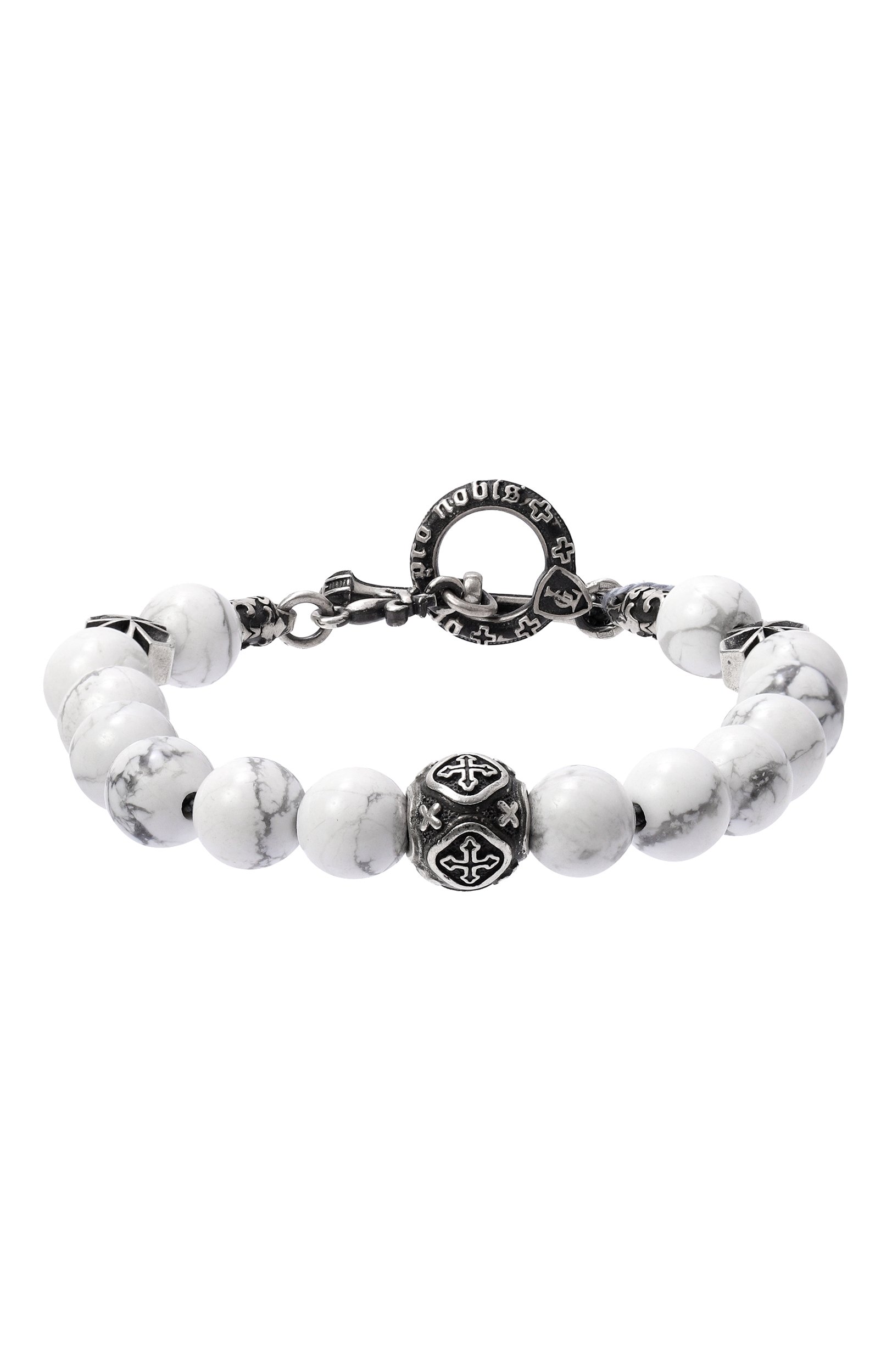 Браслет ангелы и демоны GL JEWELRY белого цвета по цене 22330 руб., арт. PB720K, фото 1 Браслет ангелы и демоны GL JEWELRY, арт. PB720K, фото 1