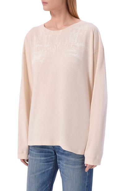 Хлопковый лонгслив MAISON MARGIELA, арт. S51GC0556/M20162, фото 3