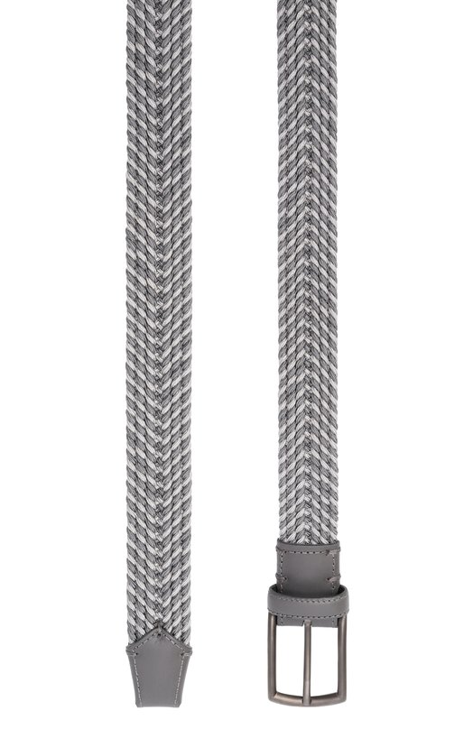 Текстильный ремень Zegna B024CZ/LHTEC Серый  B024CZ/LHTEC Фото 3