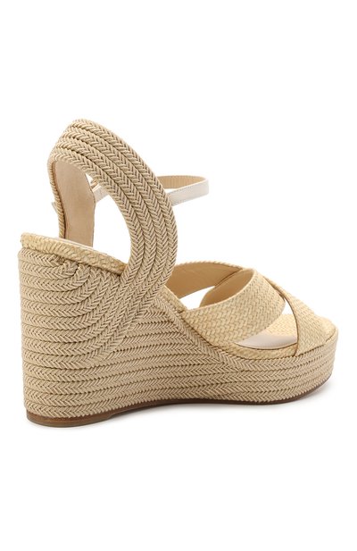 Комбинированные босоножки dellena 100 JIMMY CHOO, арт. DELLENA 100/RMB, фото 4